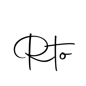 Make a beautiful signature design for name Rto. With this signature (Autography-DOLnW) style, you can create a handwritten signature for free. Rto signature style 10 images and pictures png