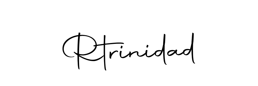 Design your own signature with our free online signature maker. With this signature software, you can create a handwritten (Autography-DOLnW) signature for name Rtrinidad. Rtrinidad signature style 10 images and pictures png