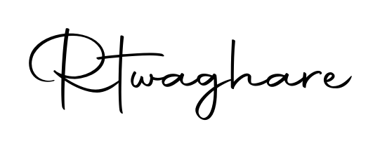 Autography-DOLnW is a professional signature style that is perfect for those who want to add a touch of class to their signature. Get Rtwaghare name fancy signature for free. Rtwaghare signature style 10 images and pictures png
