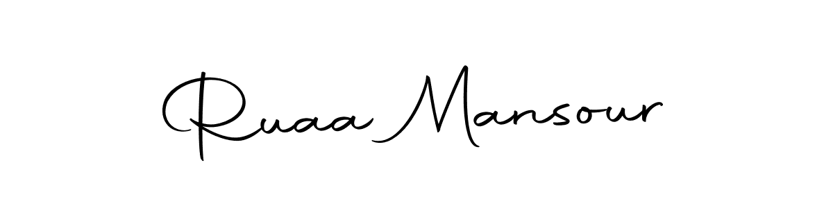 The best way (Autography-DOLnW) to make a short signature is to pick only two or three words in your name. The name Ruaa Mansour include a total of six letters. For converting this name. Ruaa Mansour signature style 10 images and pictures png