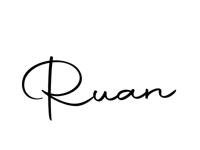 Autography-DOLnW is a professional signature style that is perfect for those who want to add a touch of class to their signature. It is also a great choice for those who want to make their signature more unique. Get Ruan name to fancy signature for free. Ruan signature style 10 images and pictures png