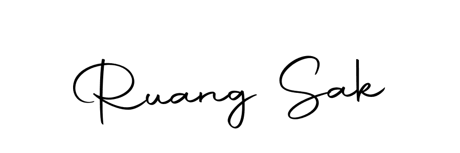 How to make Ruang Sak signature? Autography-DOLnW is a professional autograph style. Create handwritten signature for Ruang Sak name. Ruang Sak signature style 10 images and pictures png