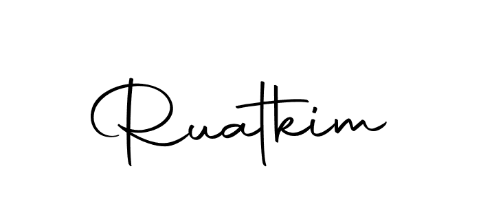 Make a short Ruatkim signature style. Manage your documents anywhere anytime using Autography-DOLnW. Create and add eSignatures, submit forms, share and send files easily. Ruatkim signature style 10 images and pictures png