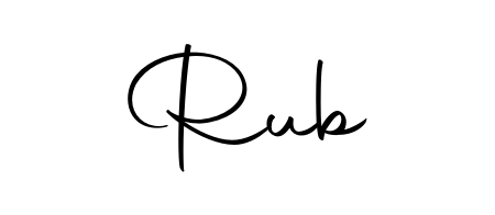 Similarly Autography-DOLnW is the best handwritten signature design. Signature creator online. You can use it as an online autograph creator for name Rub. Rub signature style 10 images and pictures png