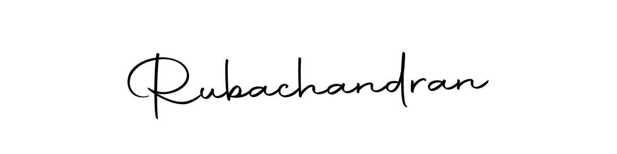 Similarly Autography-DOLnW is the best handwritten signature design. Signature creator online .You can use it as an online autograph creator for name Rubachandran. Rubachandran signature style 10 images and pictures png