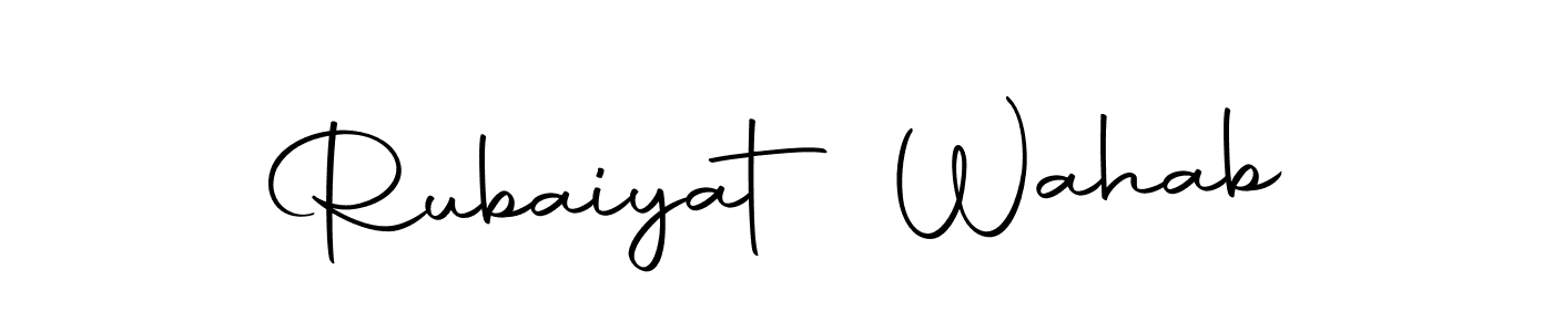 Also You can easily find your signature by using the search form. We will create Rubaiyat Wahab name handwritten signature images for you free of cost using Autography-DOLnW sign style. Rubaiyat Wahab signature style 10 images and pictures png