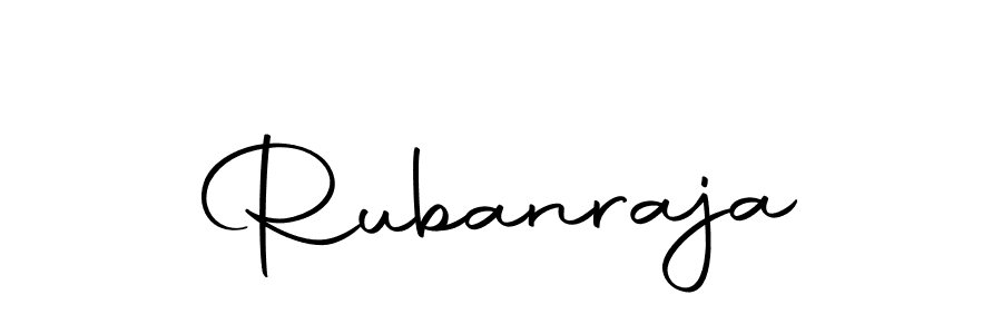 Rubanraja stylish signature style. Best Handwritten Sign (Autography-DOLnW) for my name. Handwritten Signature Collection Ideas for my name Rubanraja. Rubanraja signature style 10 images and pictures png