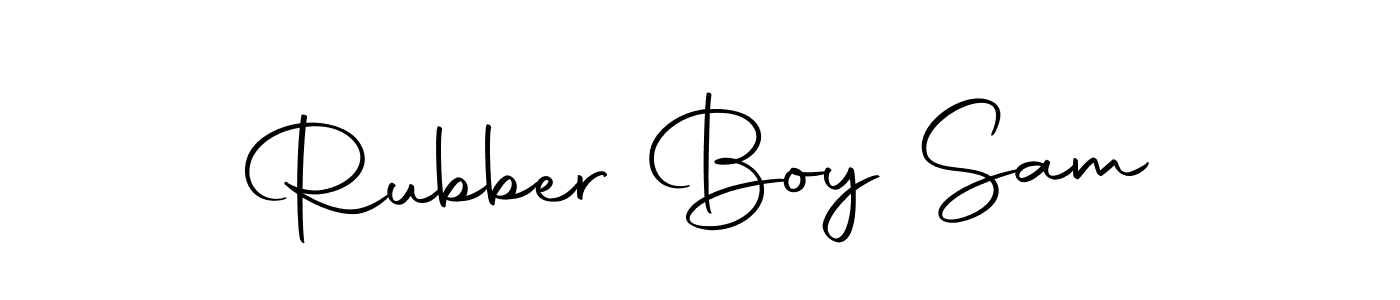 Check out images of Autograph of Rubber Boy Sam name. Actor Rubber Boy Sam Signature Style. Autography-DOLnW is a professional sign style online. Rubber Boy Sam signature style 10 images and pictures png