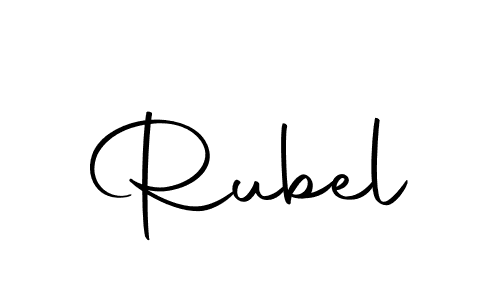 You should practise on your own different ways (Autography-DOLnW) to write your name (Rubel) in signature. don't let someone else do it for you. Rubel signature style 10 images and pictures png