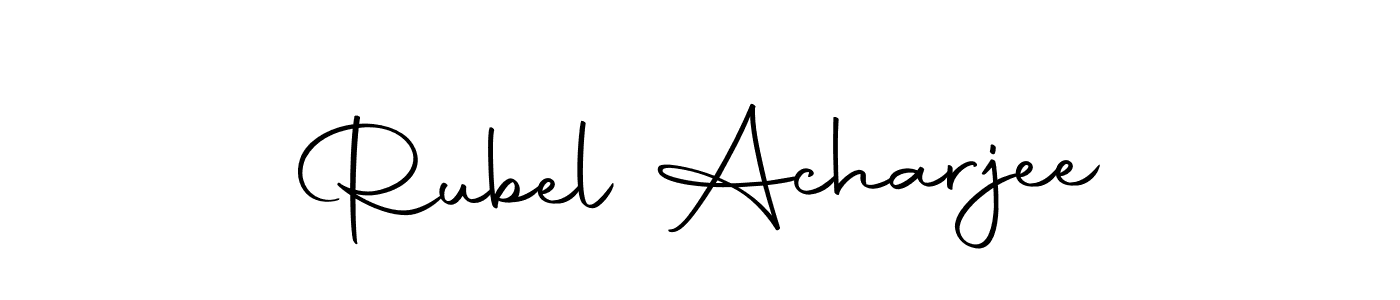 It looks lik you need a new signature style for name Rubel Acharjee. Design unique handwritten (Autography-DOLnW) signature with our free signature maker in just a few clicks. Rubel Acharjee signature style 10 images and pictures png