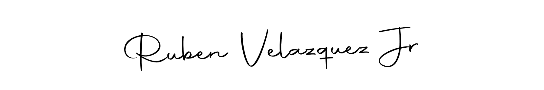 Create a beautiful signature design for name Ruben Velazquez Jr. With this signature (Autography-DOLnW) fonts, you can make a handwritten signature for free. Ruben Velazquez Jr signature style 10 images and pictures png