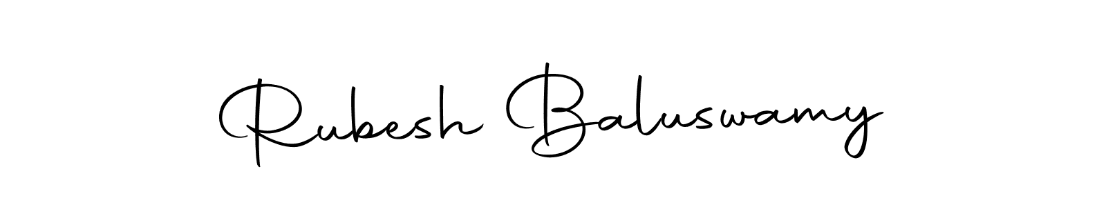 Rubesh Baluswamy stylish signature style. Best Handwritten Sign (Autography-DOLnW) for my name. Handwritten Signature Collection Ideas for my name Rubesh Baluswamy. Rubesh Baluswamy signature style 10 images and pictures png