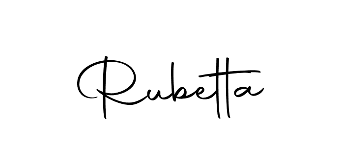 You should practise on your own different ways (Autography-DOLnW) to write your name (Rubetta) in signature. don't let someone else do it for you. Rubetta signature style 10 images and pictures png