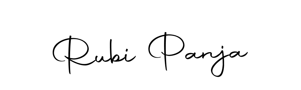 This is the best signature style for the Rubi Panja name. Also you like these signature font (Autography-DOLnW). Mix name signature. Rubi Panja signature style 10 images and pictures png