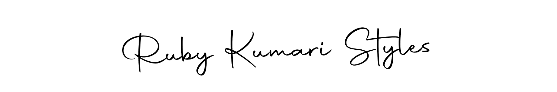 Also we have Ruby Kumari Styles name is the best signature style. Create professional handwritten signature collection using Autography-DOLnW autograph style. Ruby Kumari Styles signature style 10 images and pictures png