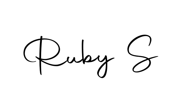 Make a short Ruby S signature style. Manage your documents anywhere anytime using Autography-DOLnW. Create and add eSignatures, submit forms, share and send files easily. Ruby S signature style 10 images and pictures png