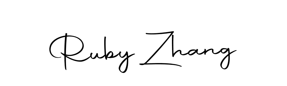 This is the best signature style for the Ruby Zhang name. Also you like these signature font (Autography-DOLnW). Mix name signature. Ruby Zhang signature style 10 images and pictures png