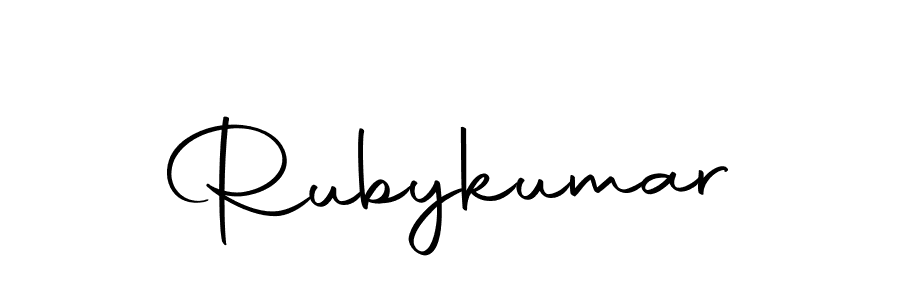 How to make Rubykumar name signature. Use Autography-DOLnW style for creating short signs online. This is the latest handwritten sign. Rubykumar signature style 10 images and pictures png