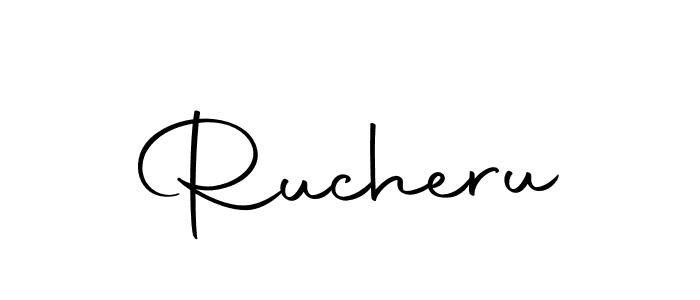 Rucheru stylish signature style. Best Handwritten Sign (Autography-DOLnW) for my name. Handwritten Signature Collection Ideas for my name Rucheru. Rucheru signature style 10 images and pictures png