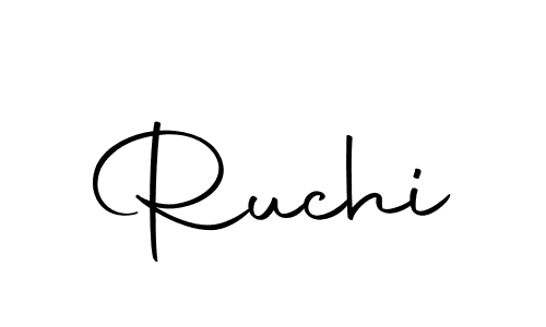 Make a beautiful signature design for name Ruchi. Use this online signature maker to create a handwritten signature for free. Ruchi signature style 10 images and pictures png