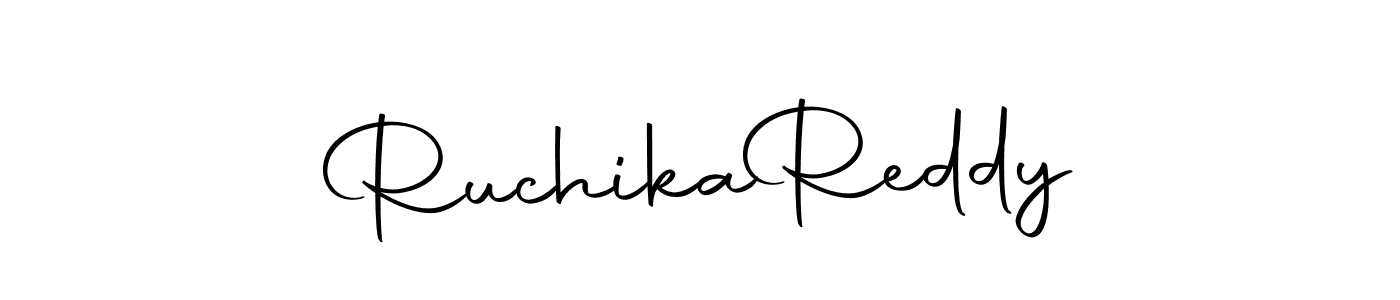 Create a beautiful signature design for name Ruchika  Reddy. With this signature (Autography-DOLnW) fonts, you can make a handwritten signature for free. Ruchika  Reddy signature style 10 images and pictures png