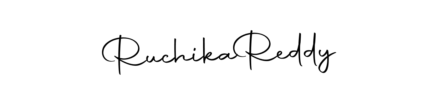 How to make Ruchika  Reddy signature? Autography-DOLnW is a professional autograph style. Create handwritten signature for Ruchika  Reddy name. Ruchika  Reddy signature style 10 images and pictures png