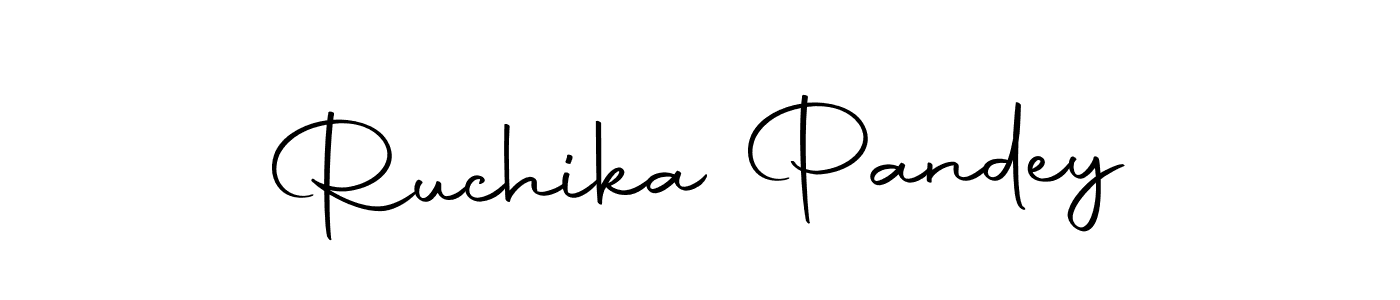 Make a beautiful signature design for name Ruchika Pandey. With this signature (Autography-DOLnW) style, you can create a handwritten signature for free. Ruchika Pandey signature style 10 images and pictures png