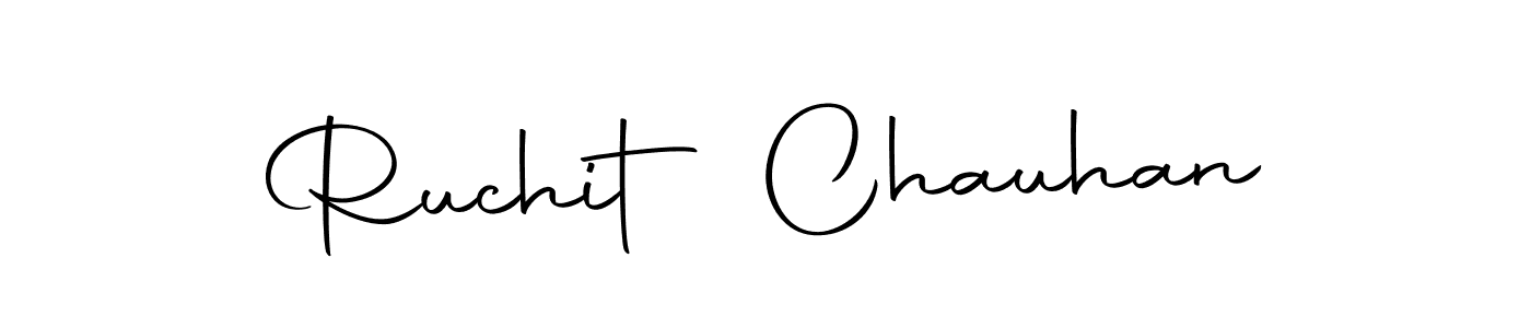 Also we have Ruchit Chauhan name is the best signature style. Create professional handwritten signature collection using Autography-DOLnW autograph style. Ruchit Chauhan signature style 10 images and pictures png