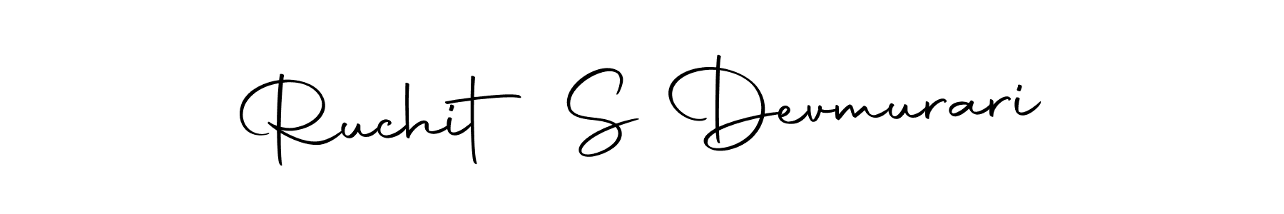 Make a short Ruchit S Devmurari signature style. Manage your documents anywhere anytime using Autography-DOLnW. Create and add eSignatures, submit forms, share and send files easily. Ruchit S Devmurari signature style 10 images and pictures png