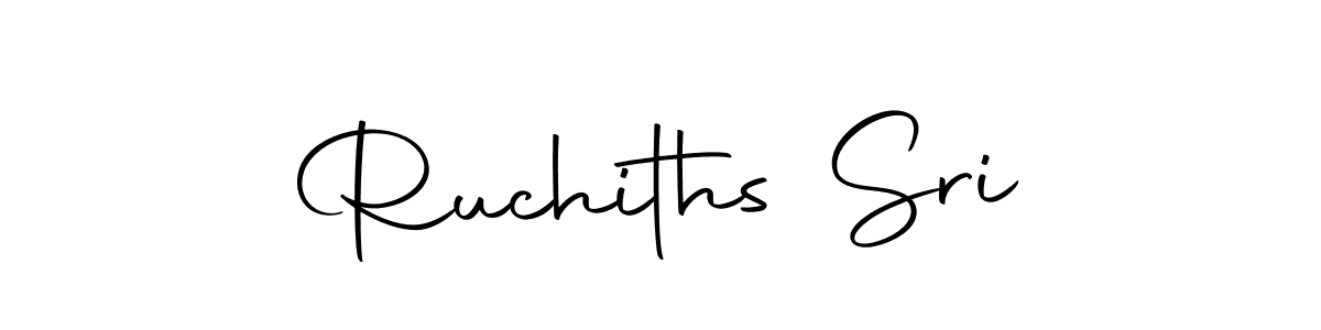 You can use this online signature creator to create a handwritten signature for the name Ruchiths Sri. This is the best online autograph maker. Ruchiths Sri signature style 10 images and pictures png