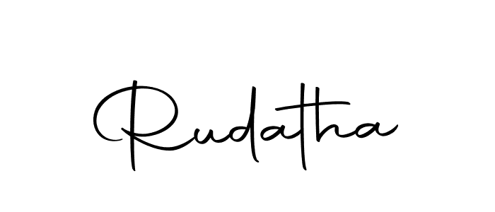 Also we have Rudatha name is the best signature style. Create professional handwritten signature collection using Autography-DOLnW autograph style. Rudatha signature style 10 images and pictures png