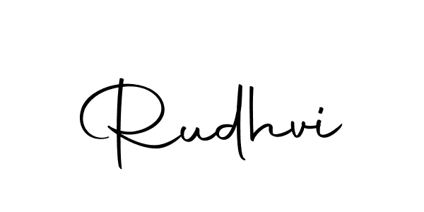 How to make Rudhvi signature? Autography-DOLnW is a professional autograph style. Create handwritten signature for Rudhvi name. Rudhvi signature style 10 images and pictures png