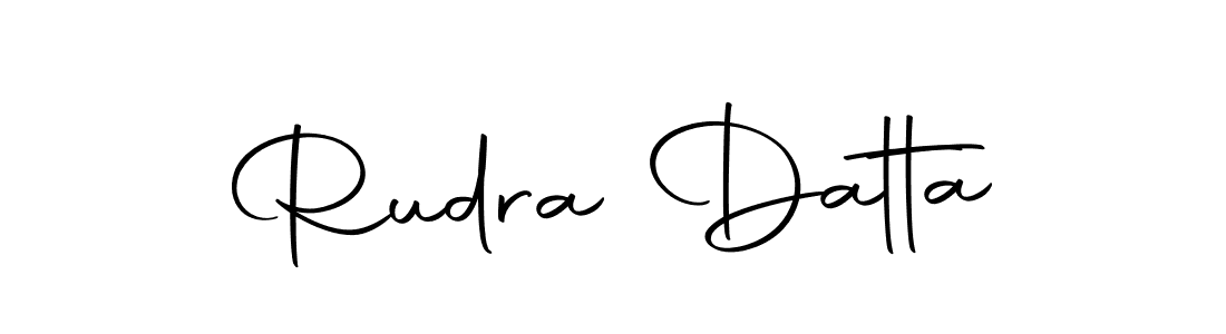 How to make Rudra Datta signature? Autography-DOLnW is a professional autograph style. Create handwritten signature for Rudra Datta name. Rudra Datta signature style 10 images and pictures png