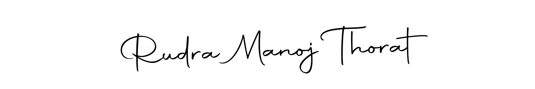 This is the best signature style for the Rudra Manoj Thorat name. Also you like these signature font (Autography-DOLnW). Mix name signature. Rudra Manoj Thorat signature style 10 images and pictures png