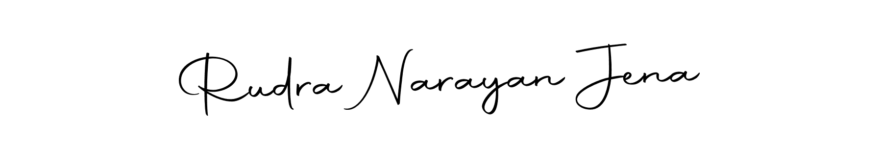 Create a beautiful signature design for name Rudra Narayan Jena. With this signature (Autography-DOLnW) fonts, you can make a handwritten signature for free. Rudra Narayan Jena signature style 10 images and pictures png