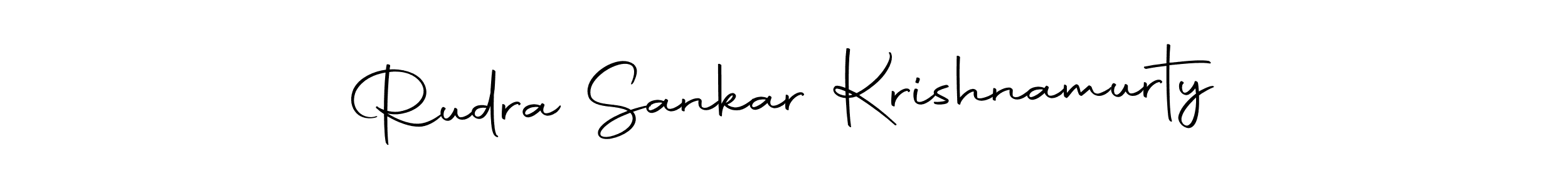 You can use this online signature creator to create a handwritten signature for the name Rudra Sankar Krishnamurty. This is the best online autograph maker. Rudra Sankar Krishnamurty signature style 10 images and pictures png