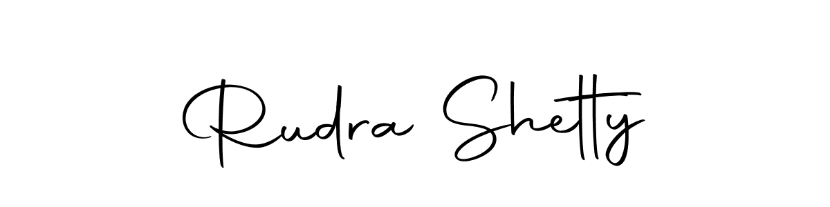 Make a beautiful signature design for name Rudra Shetty. With this signature (Autography-DOLnW) style, you can create a handwritten signature for free. Rudra Shetty signature style 10 images and pictures png