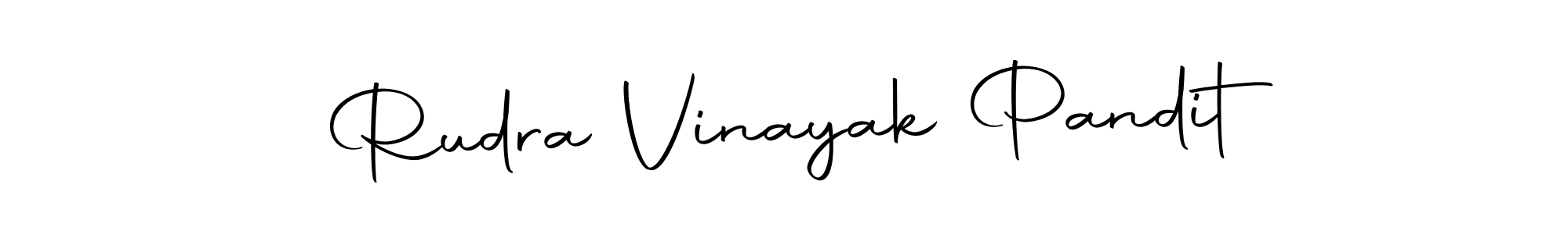 The best way (Autography-DOLnW) to make a short signature is to pick only two or three words in your name. The name Rudra Vinayak Pandit include a total of six letters. For converting this name. Rudra Vinayak Pandit signature style 10 images and pictures png