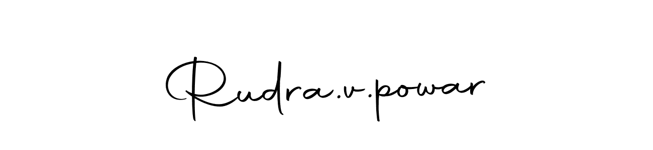 You should practise on your own different ways (Autography-DOLnW) to write your name (Rudra.v.powar) in signature. don't let someone else do it for you. Rudra.v.powar signature style 10 images and pictures png