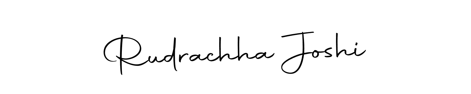 Also we have Rudrachha Joshi name is the best signature style. Create professional handwritten signature collection using Autography-DOLnW autograph style. Rudrachha Joshi signature style 10 images and pictures png
