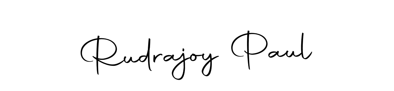 Make a short Rudrajoy Paul signature style. Manage your documents anywhere anytime using Autography-DOLnW. Create and add eSignatures, submit forms, share and send files easily. Rudrajoy Paul signature style 10 images and pictures png