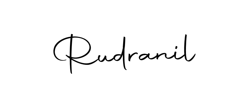 Design your own signature with our free online signature maker. With this signature software, you can create a handwritten (Autography-DOLnW) signature for name Rudranil. Rudranil signature style 10 images and pictures png