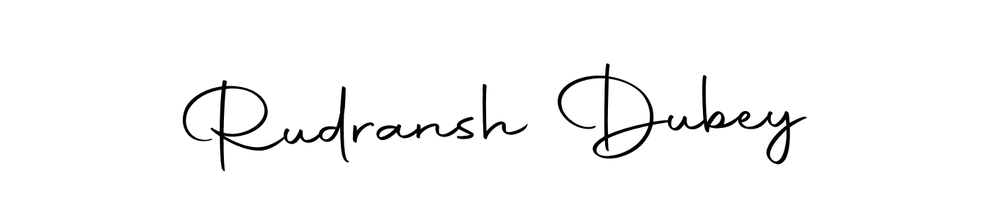 if you are searching for the best signature style for your name Rudransh Dubey. so please give up your signature search. here we have designed multiple signature styles  using Autography-DOLnW. Rudransh Dubey signature style 10 images and pictures png