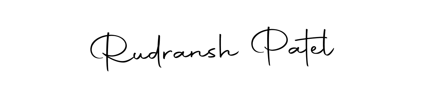 Similarly Autography-DOLnW is the best handwritten signature design. Signature creator online .You can use it as an online autograph creator for name Rudransh Patel. Rudransh Patel signature style 10 images and pictures png