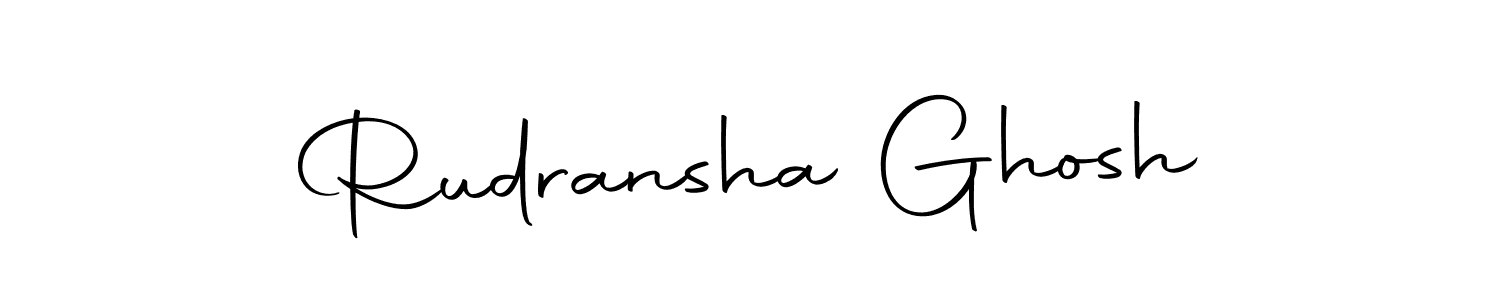 Also we have Rudransha Ghosh name is the best signature style. Create professional handwritten signature collection using Autography-DOLnW autograph style. Rudransha Ghosh signature style 10 images and pictures png