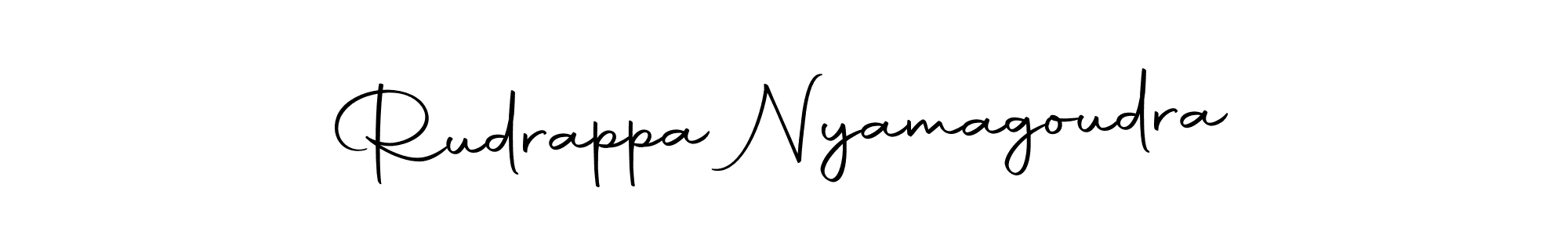You can use this online signature creator to create a handwritten signature for the name Rudrappa Nyamagoudra. This is the best online autograph maker. Rudrappa Nyamagoudra signature style 10 images and pictures png