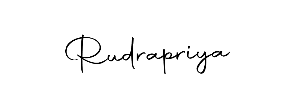 if you are searching for the best signature style for your name Rudrapriya. so please give up your signature search. here we have designed multiple signature styles  using Autography-DOLnW. Rudrapriya signature style 10 images and pictures png
