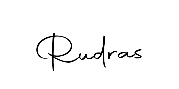 You should practise on your own different ways (Autography-DOLnW) to write your name (Rudras) in signature. don't let someone else do it for you. Rudras signature style 10 images and pictures png