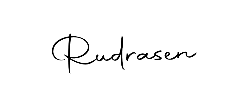 Autography-DOLnW is a professional signature style that is perfect for those who want to add a touch of class to their signature. It is also a great choice for those who want to make their signature more unique. Get Rudrasen name to fancy signature for free. Rudrasen signature style 10 images and pictures png