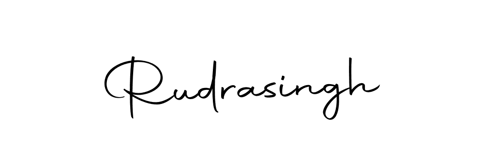 Make a beautiful signature design for name Rudrasingh. With this signature (Autography-DOLnW) style, you can create a handwritten signature for free. Rudrasingh signature style 10 images and pictures png